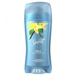Secret Invisible Solid Antiperspirant and Deodorant, аромат ванили 73г