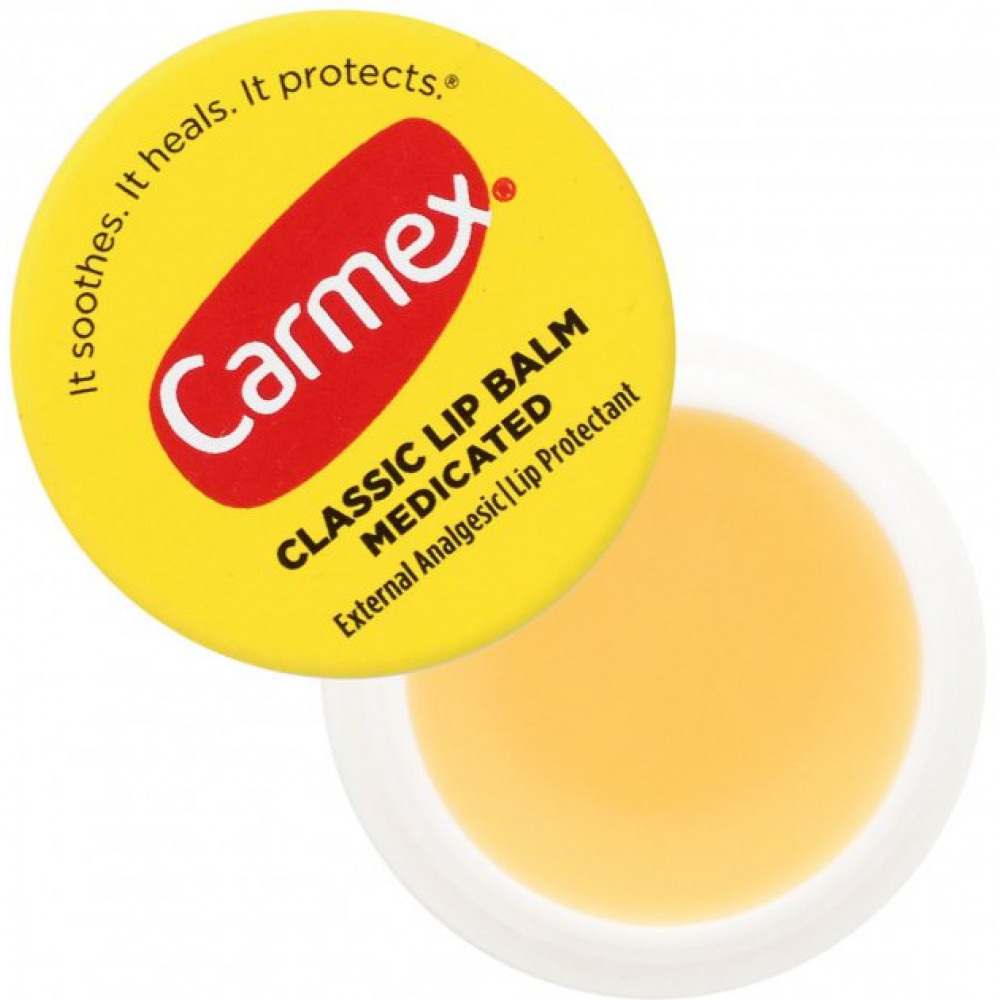 Бальзам для губ Carmex Lip Balm Jar Original в баночке