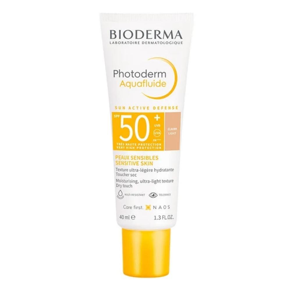 Bioderma Photoderm Aquafluide Light Tinted Солнцезащитный крем SPF50+ 40мл