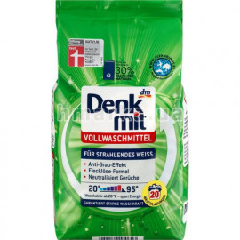 Стиральний порошок Denk mit Активная защита для белого белья, 1.35 кг