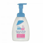 Sebamed Baby очищающая пена для лица и тела 400мл