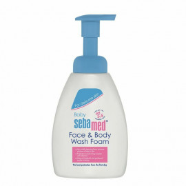 Sebamed Baby очищающая пена для лица и тела 400мл