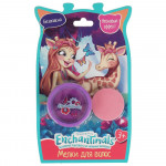 Косметика для девочек Enchantimals мелки для волос, неон фиолетовый, Милая Леди