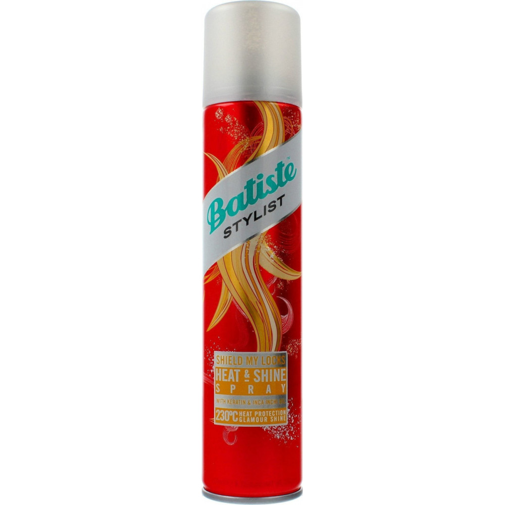 Несмываемый уход для волос Batiste Spray Heat&Shine-Shield My Locks 200мл
