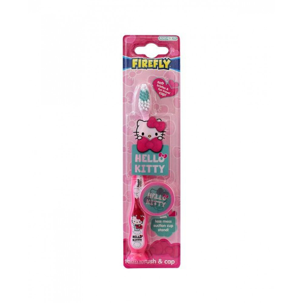 Firefly Hello Kitty с крышкой зубная щётка 