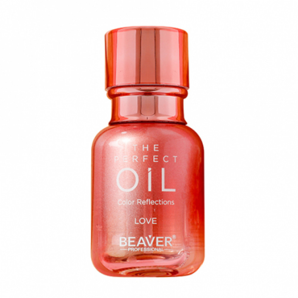 BEAVER OIL LOVE - МАСЛО ДЛЯ ВОЛОС ПАРФЮМИРОВАННОЕ ДЛЯ УВЛАЖНЕНИЯ И ЗАЩИТЫ ЦВЕТА, 50МЛ