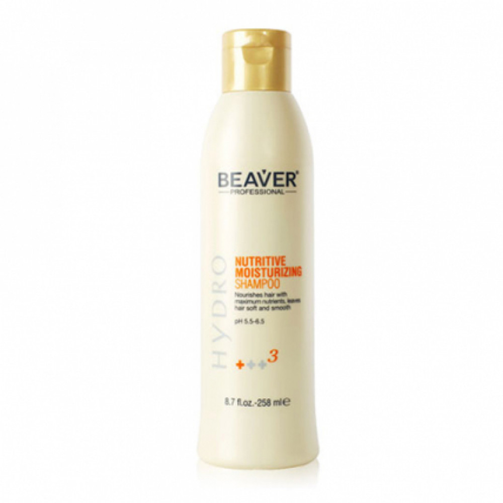 BEAVER HYDRO NUTRITIVE - ПИТАЮЩИЙ ШАМПУНЬ, 260МЛ