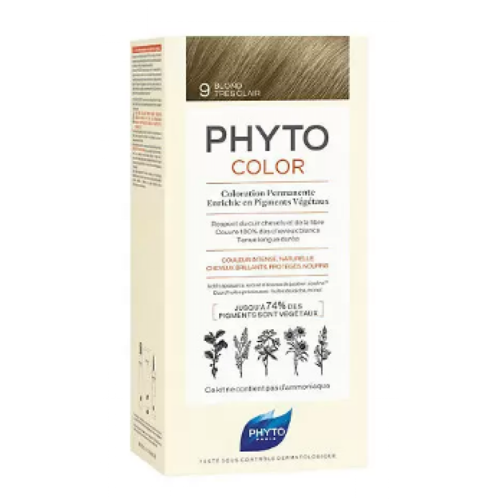 Phyto Color Краска для волос очень светлый блонд оттенок 9