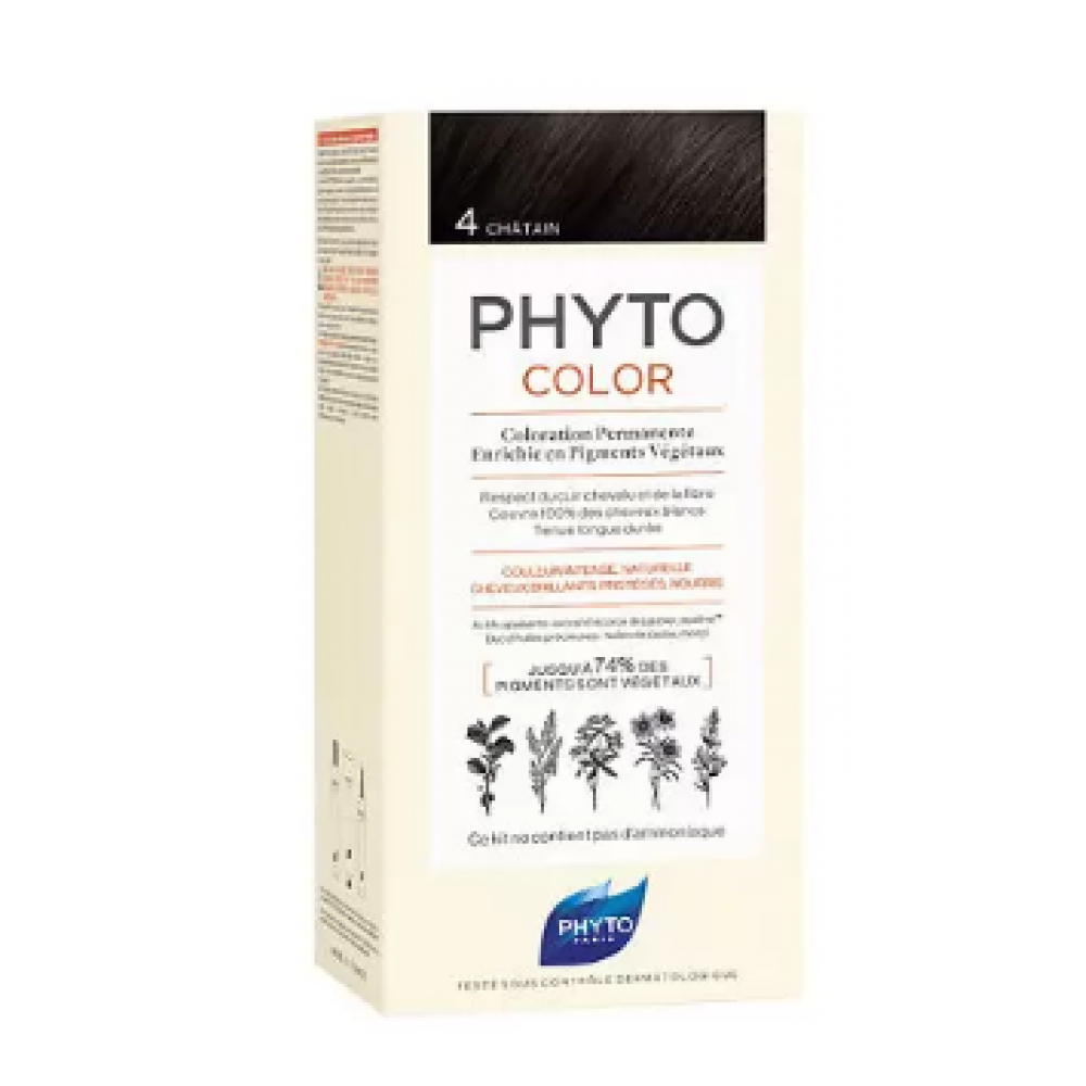 Phyto Color Краска для волос шатен оттенок 4