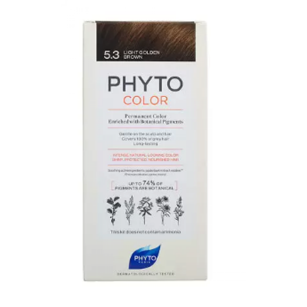 Phyto Color Краска для волос светлый золотистый шатен оттенок 5,3