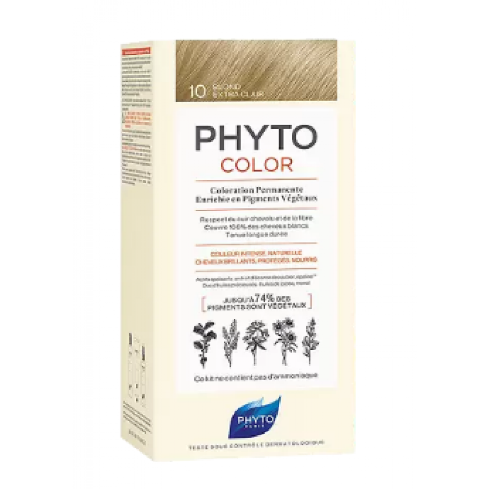 Phyto Color 10 Краска для волос экстра-светлый блонд оттенок