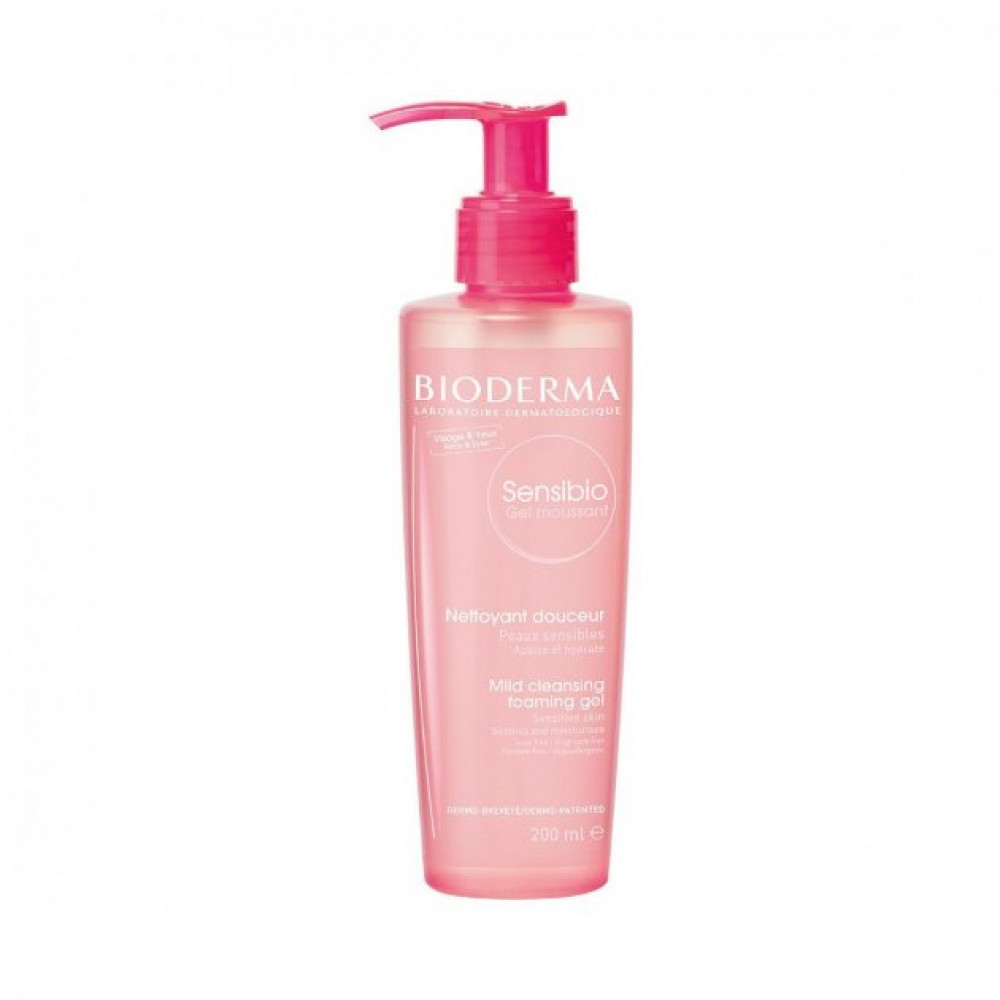 Bioderma Sensibio Очищающий гель для лица Cleansing Gel 200 мл