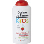 Гель для душа Corine de Farme 2в1 Аромат клубники 300 мл