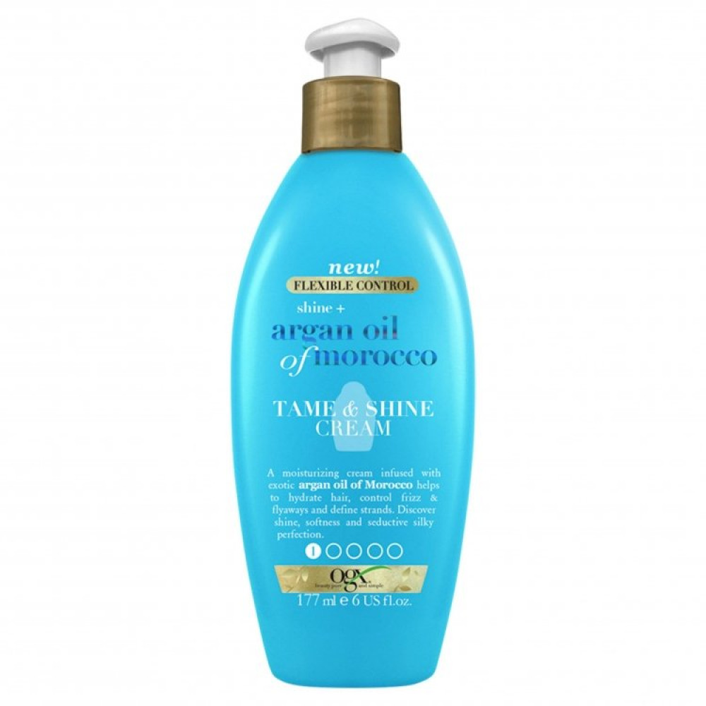 Крем OGX Shine + Argan Oil of Morocco Tame & Shine Cream 177 мл