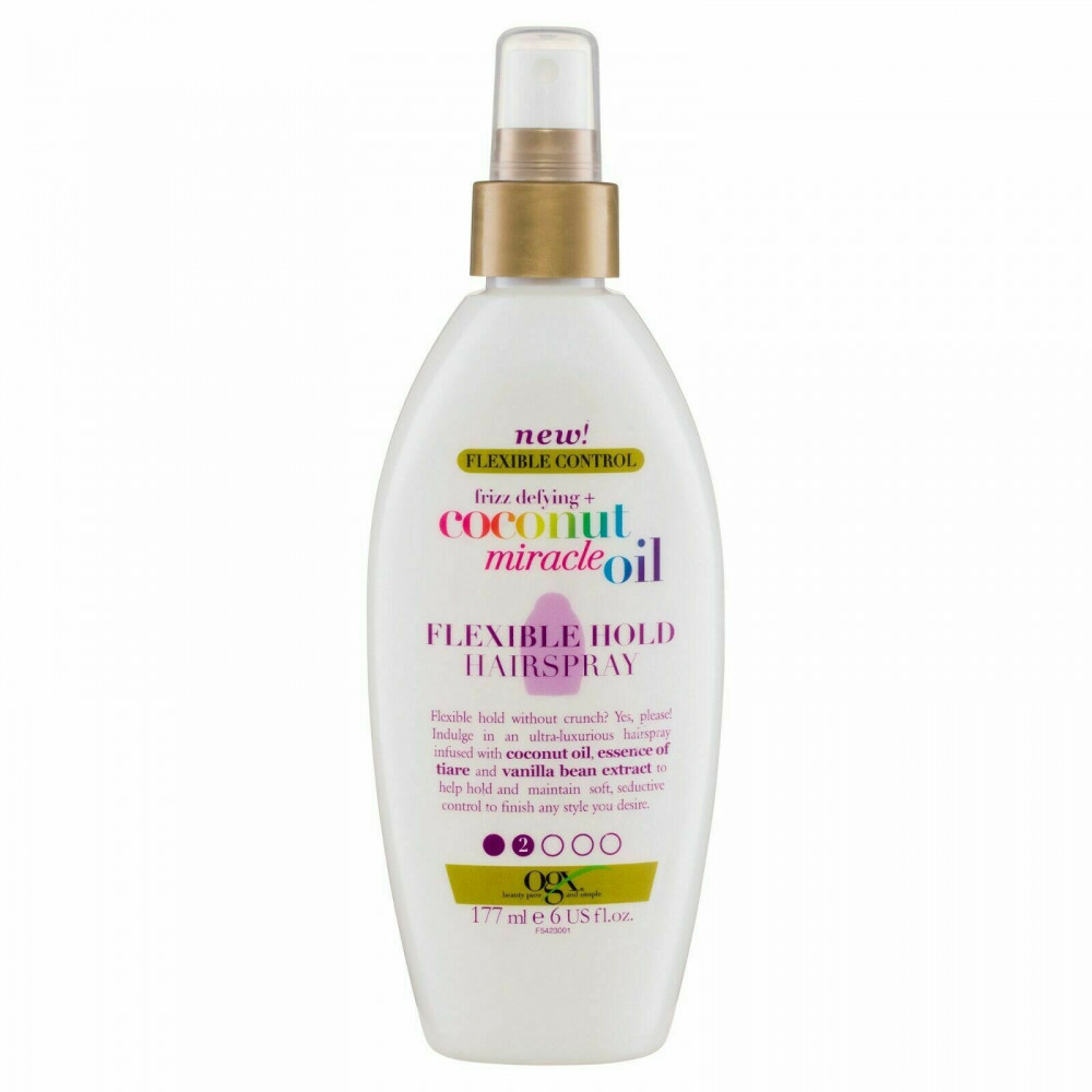 Спрей для волос гибкой фиксации OGX Coconut Miracle Oil, 177 мл