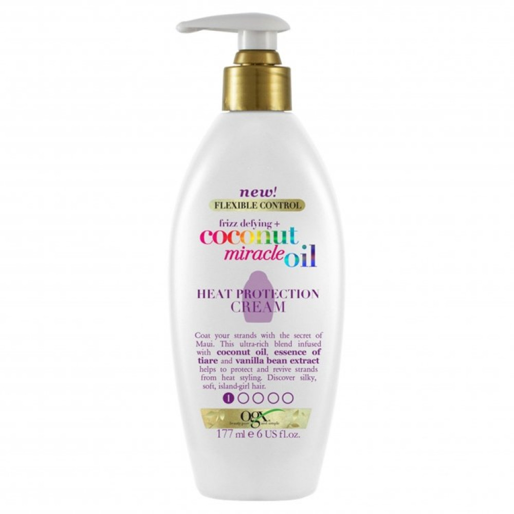 Крем для защиты волос OGX Frizz Defying + Coconut Miracle Oil 177 мл