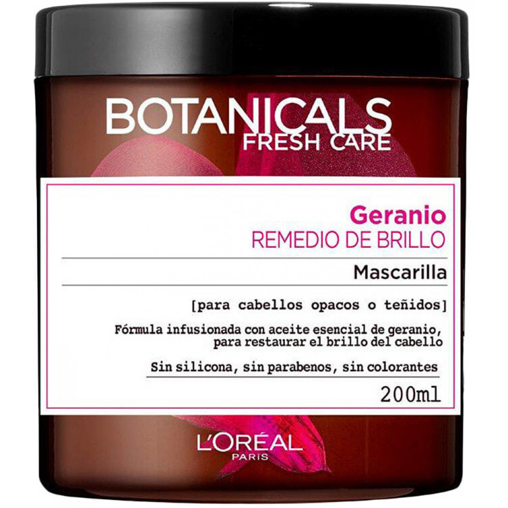 L'OREAL PARIS BOTANICALS GERANIUM REMEDY МАСКА ДЛЯ СИЯНИЯ КОЖИ 200 МЛ
