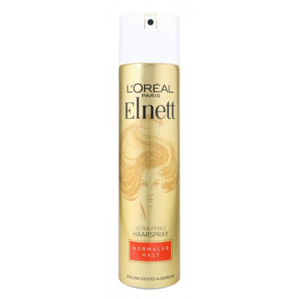 L'oreal Elnett de Luxe Лак для волос нормальной фиксации ультратонкий, 250 мл