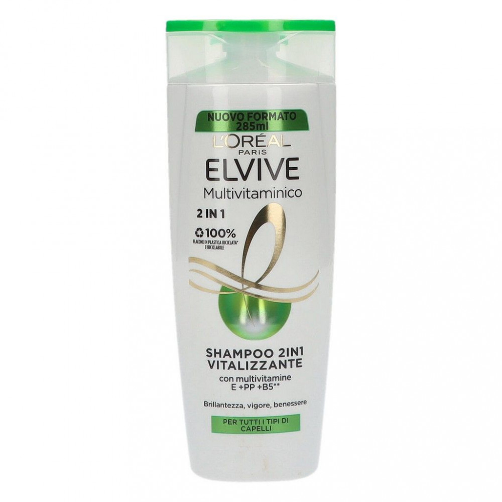 Шампунь L'OREAL ELVIVE Multivitaminico 2in1 для питания волос 285 мл