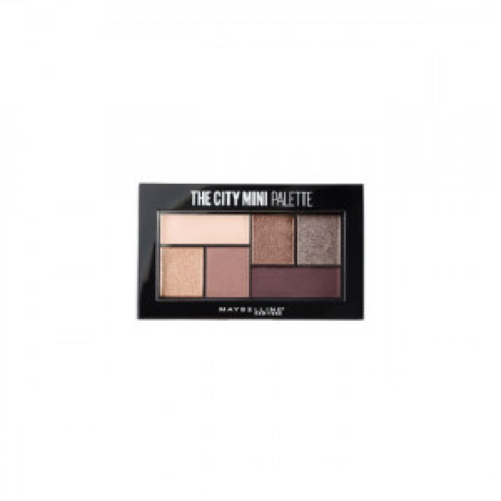 Maybelline New York Тени для век CityMini палетка оттенок 410 Chill Brunch Neutrals