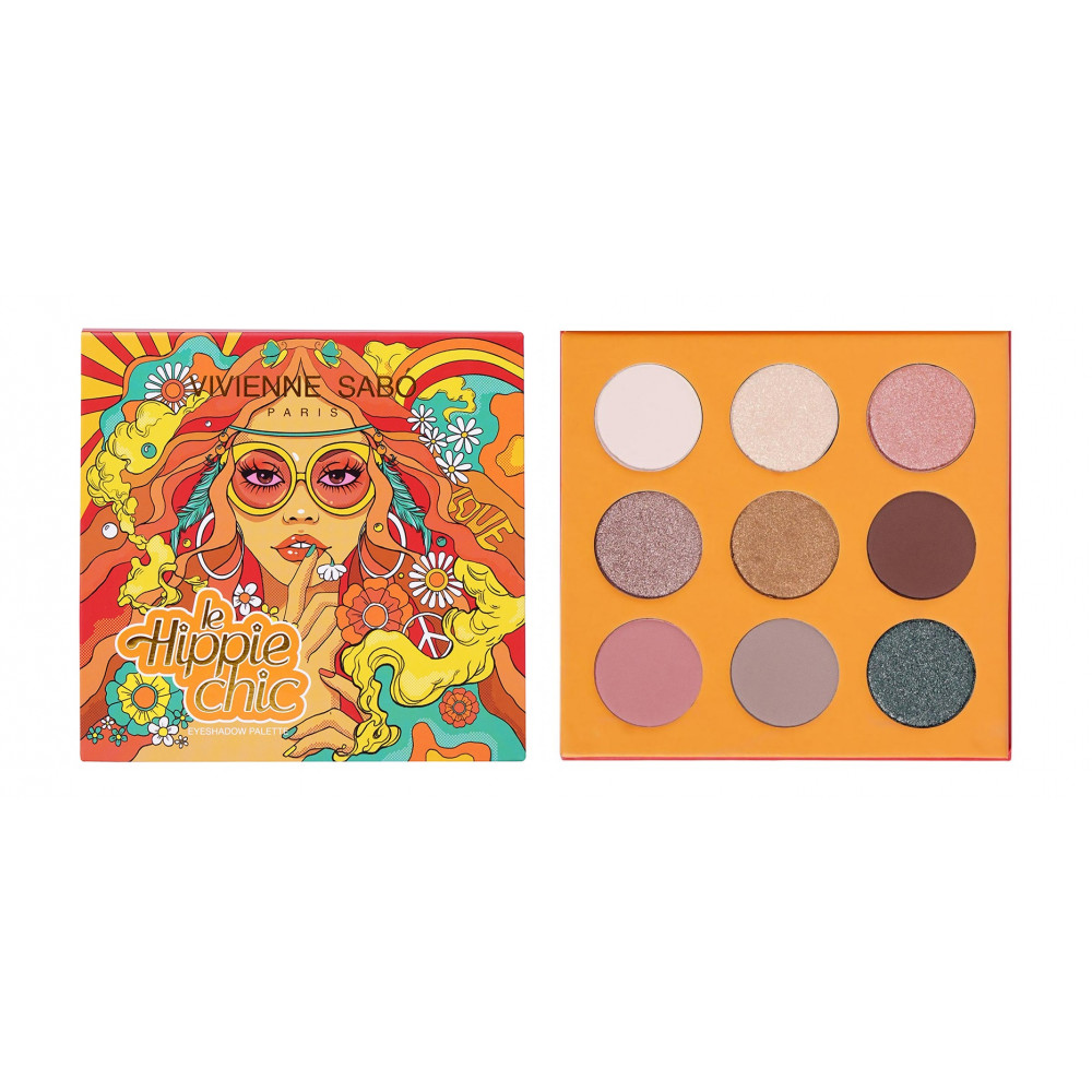 VIVIENNE SABO LE HIPPIE CHIC EYESHADOW PALETTE Палетка теней для век