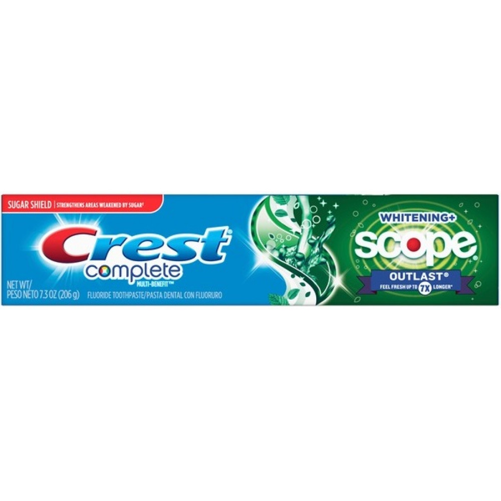 Crest Complete Plus Whitening Scope Outlast Зубная паста 206г