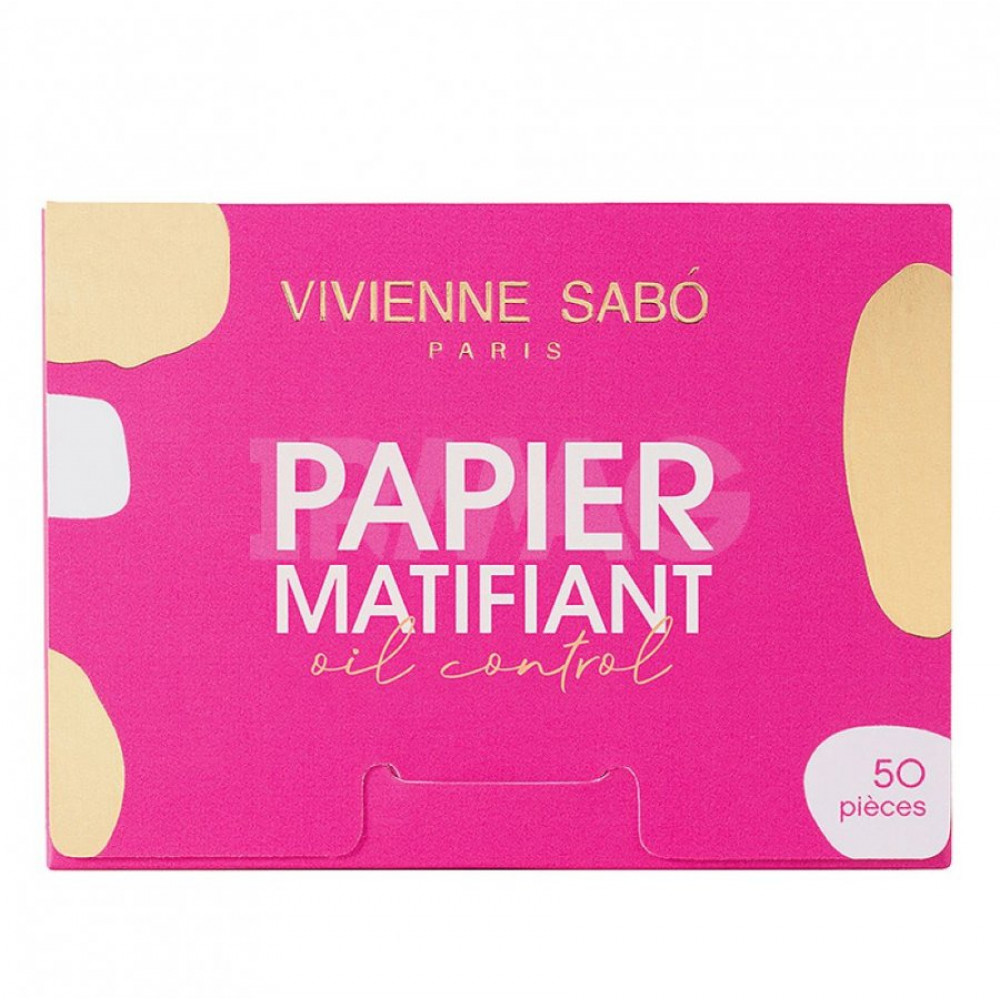 Салфетки для лица Vivienne Sabo Матирующие (50 шт.)