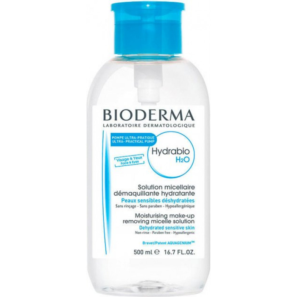 Bioderma Hydrabio H2O Мицеллярный лосьон 500 мл