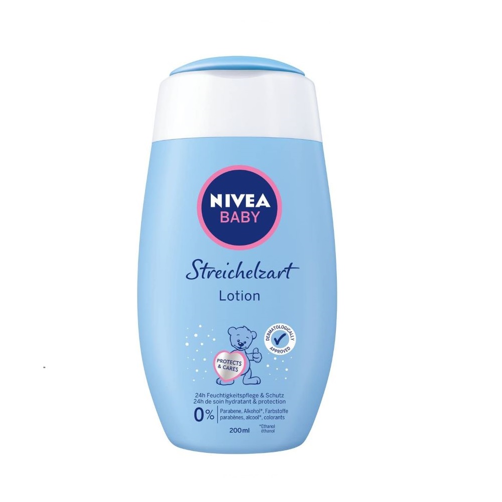 Детский лосьон для ухода за телом NIVEA из Германии – 200 мл