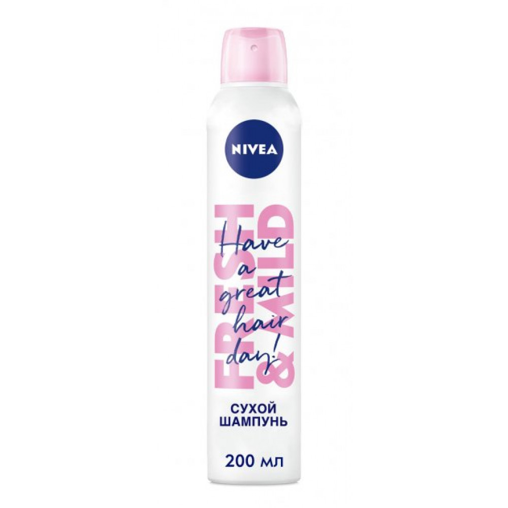 Сухой шампунь Nivea 3в1 формула с абсорбентами 200 мл 