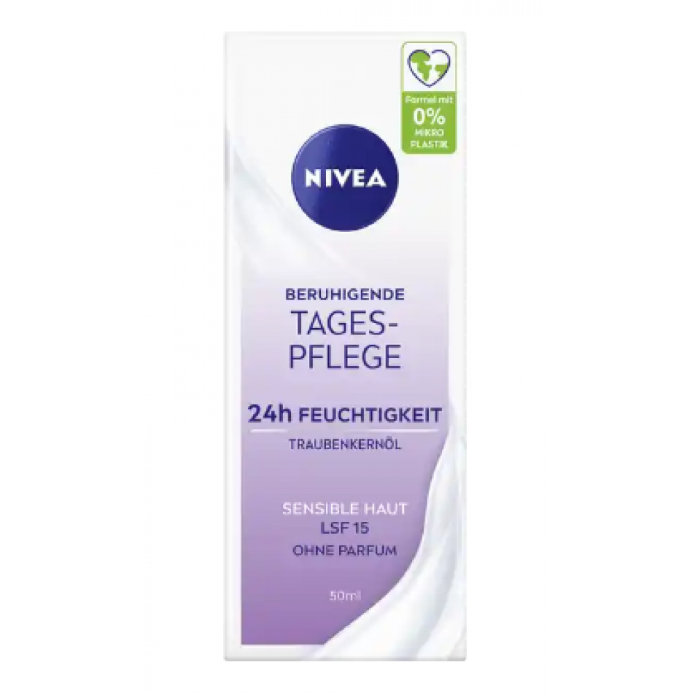 Nivea Успокаивающий дневной уход 24 часа влаги 50мл