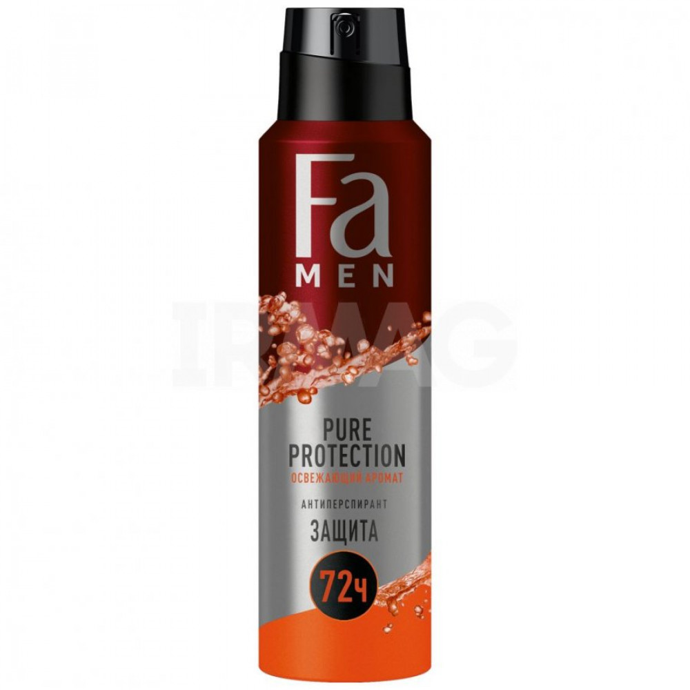 Дезодорант-антиперспирант спрей Fa Men Pure Protection с ароматом гуараны (150 мл)