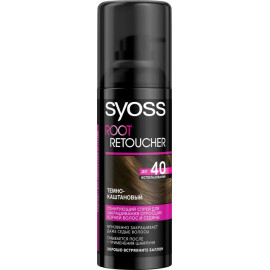 Спрей для волос Syoss Root Retoucher Тонирующий (120 мл) - Тёмно-каштановый
