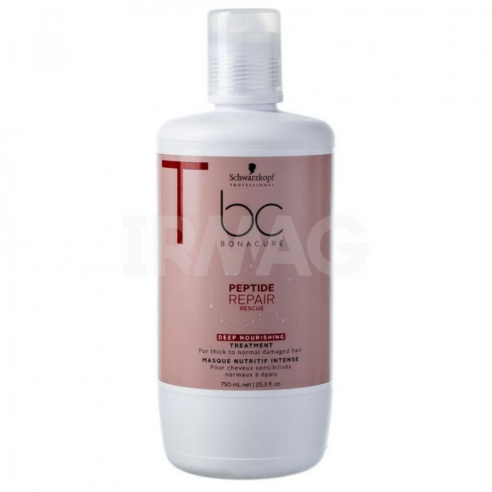 маска для волос Bonacure Repair Rescue Peptide Интенсивная питательная 750 мл