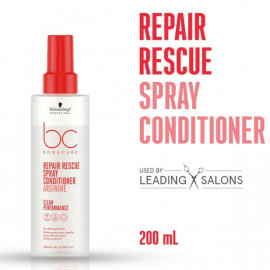 Schwarzkopf BC Repair Rescue Spray Несмываемый восстанавливающий спрей-кондиционер для волос 200 мл