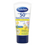 Солнцезащитный крем для лица Bubchen SPF 50+ 50мл