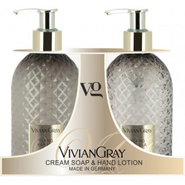 Набор Vivian Gray Ylang & Vanilla Gemstone Крем-мыло 300 мл & Лосьон для рук 300 мл