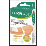 Luxplast пластыри медицинские бактерицидные универсальные 40 шт