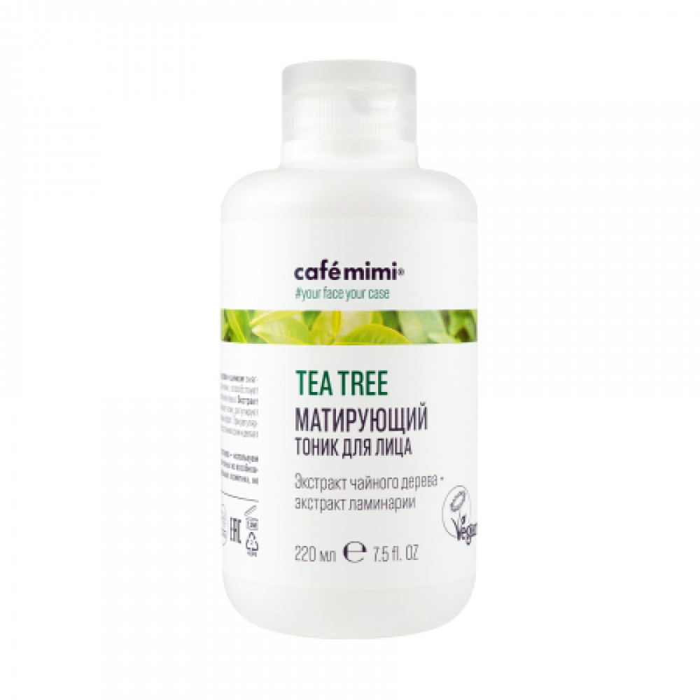 Кафе Красоты le Cafe Mimi Tea tree Тоник Матирующий 220 мл