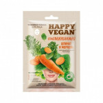 Маска для лица тканевая Омолаживающая Happy Vegan