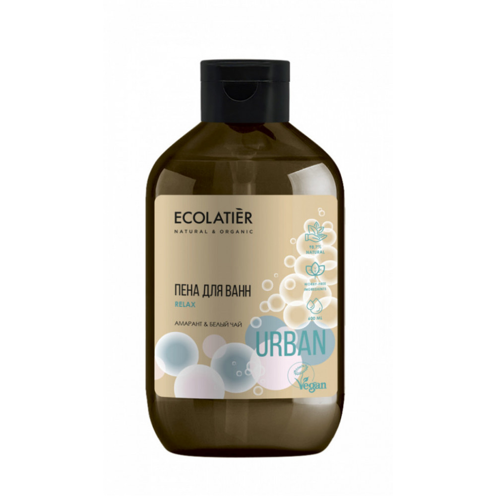 Ecolatier Urban Пена для ванн Амарант&Белый чай 600 мл