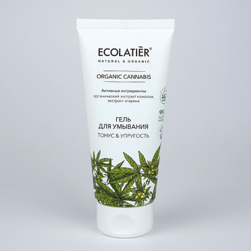 Ecolatier Гель для умывания ORGANIC CANNABIS 100мл