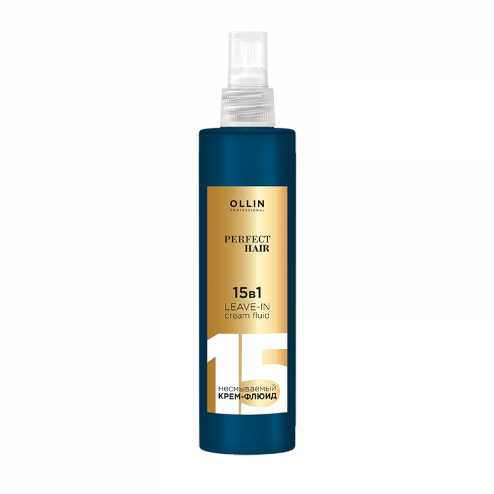 OLLIN PROFESSIONAL Крем-флюид для волос 15 в 1 несмываемый / PERFECT HAIR 250 мл