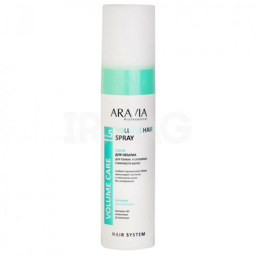 Спрей для волос Aravia Professional Volume Hair Spray для тонких и склонных к жирности волос 250 мл
