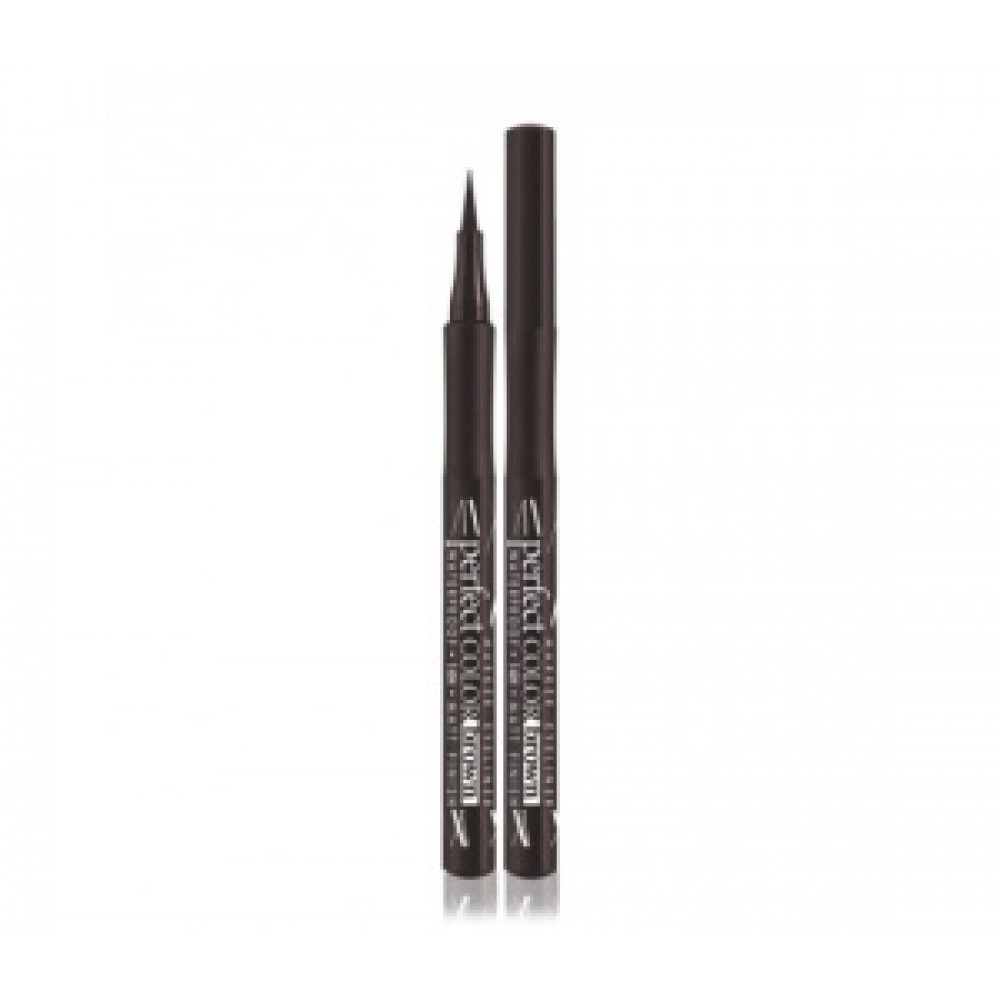 LuxVisage Подводка-фломастер Perfect Color waterproof 14H matt finish BROWN
