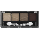 Тени матовые Luxvisage Glam Look 4-х цветные тон 08