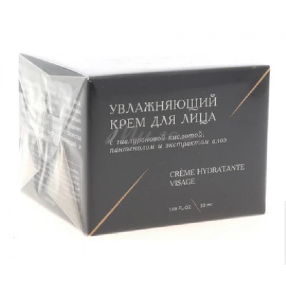 Крем для лица LA AND TE BEAUTY Увлажняющий с гиалуроновой кислотой, пантенолом и экстрактом алоэ, 50 мл