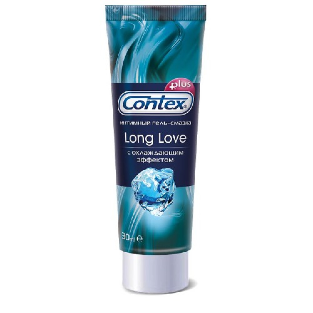 CONTEX Гель-смазка интимный Plus Long Love с охлаждающим эффектом 30мл