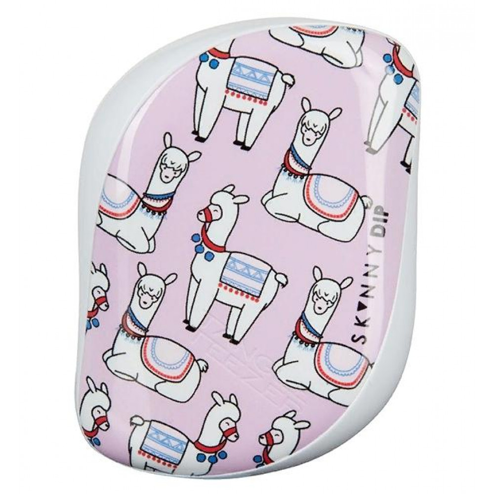 TANGLE TEEZER Расческа для волос / Compact Styler Lovely Llama