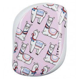 TANGLE TEEZER Расческа для волос / Compact Styler Lovely Llama